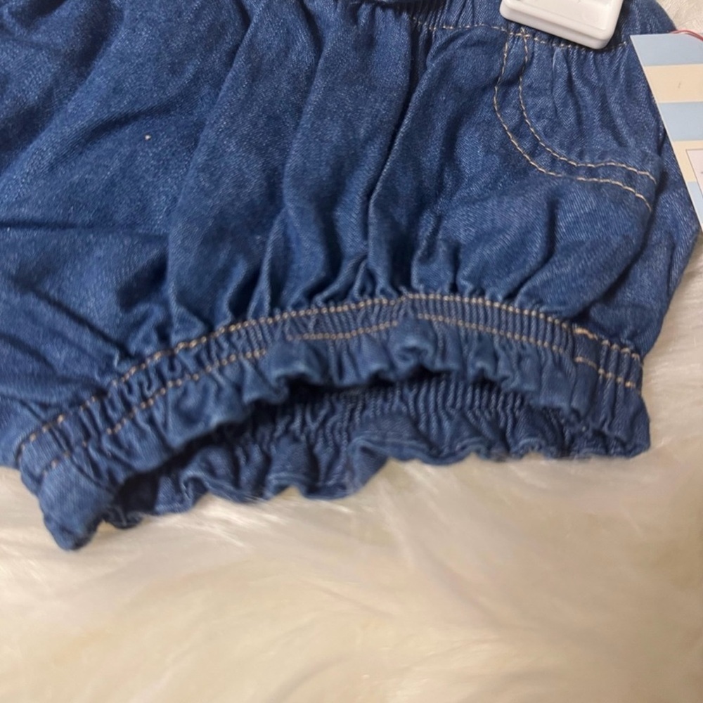 2Pcs Cat & Jack Denim Skirt & Baby Bloomer Size 6/9 Months NWT - Picture 9 of 9